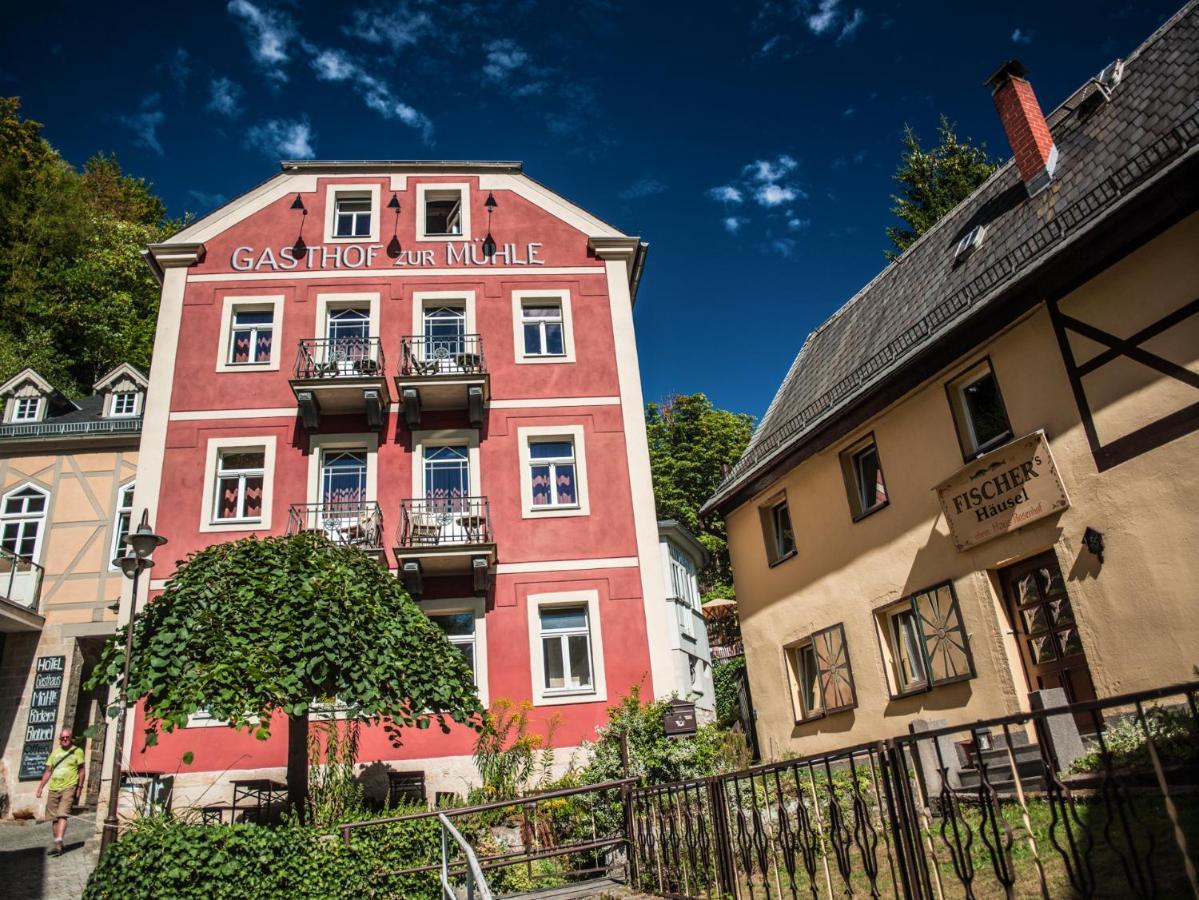 Bio-Hotel Zur Muehle Bad Schandau Dış mekan fotoğraf