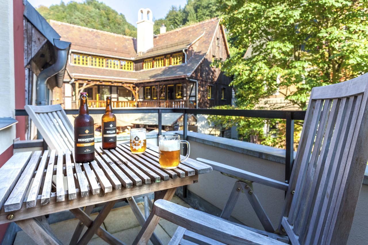 Bio-Hotel Zur Muehle Bad Schandau Dış mekan fotoğraf