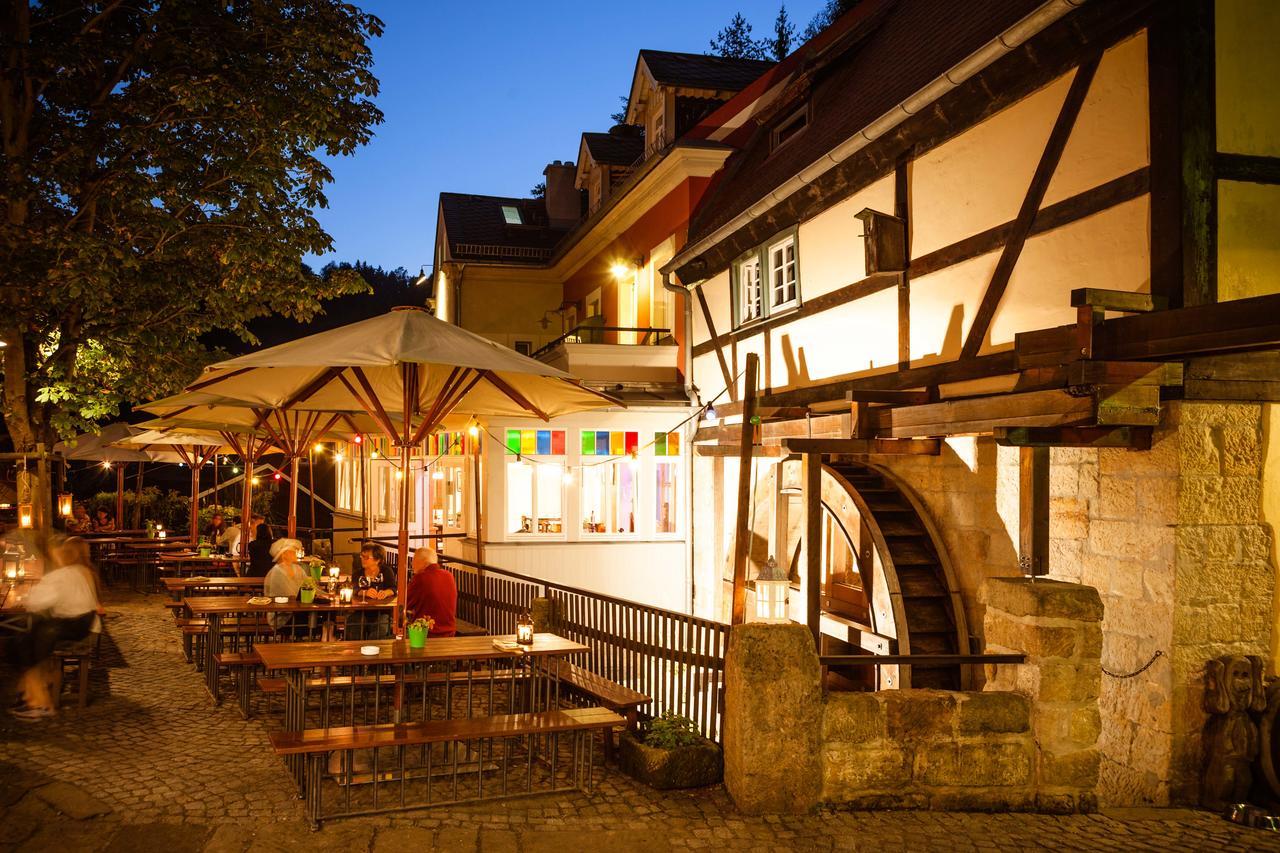 Bio-Hotel Zur Muehle Bad Schandau Dış mekan fotoğraf