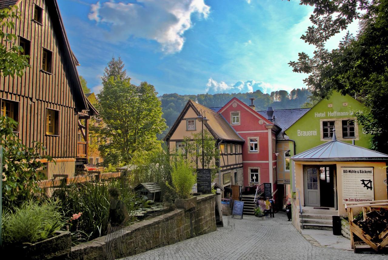 Bio-Hotel Zur Muehle Bad Schandau Dış mekan fotoğraf