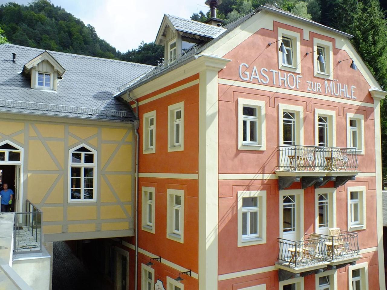 Bio-Hotel Zur Muehle Bad Schandau Dış mekan fotoğraf