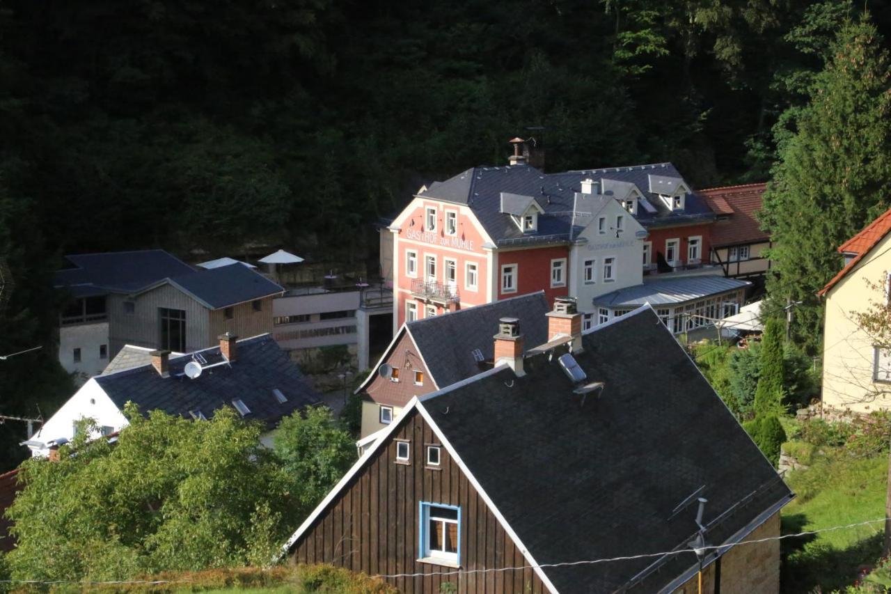Bio-Hotel Zur Muehle Bad Schandau Dış mekan fotoğraf