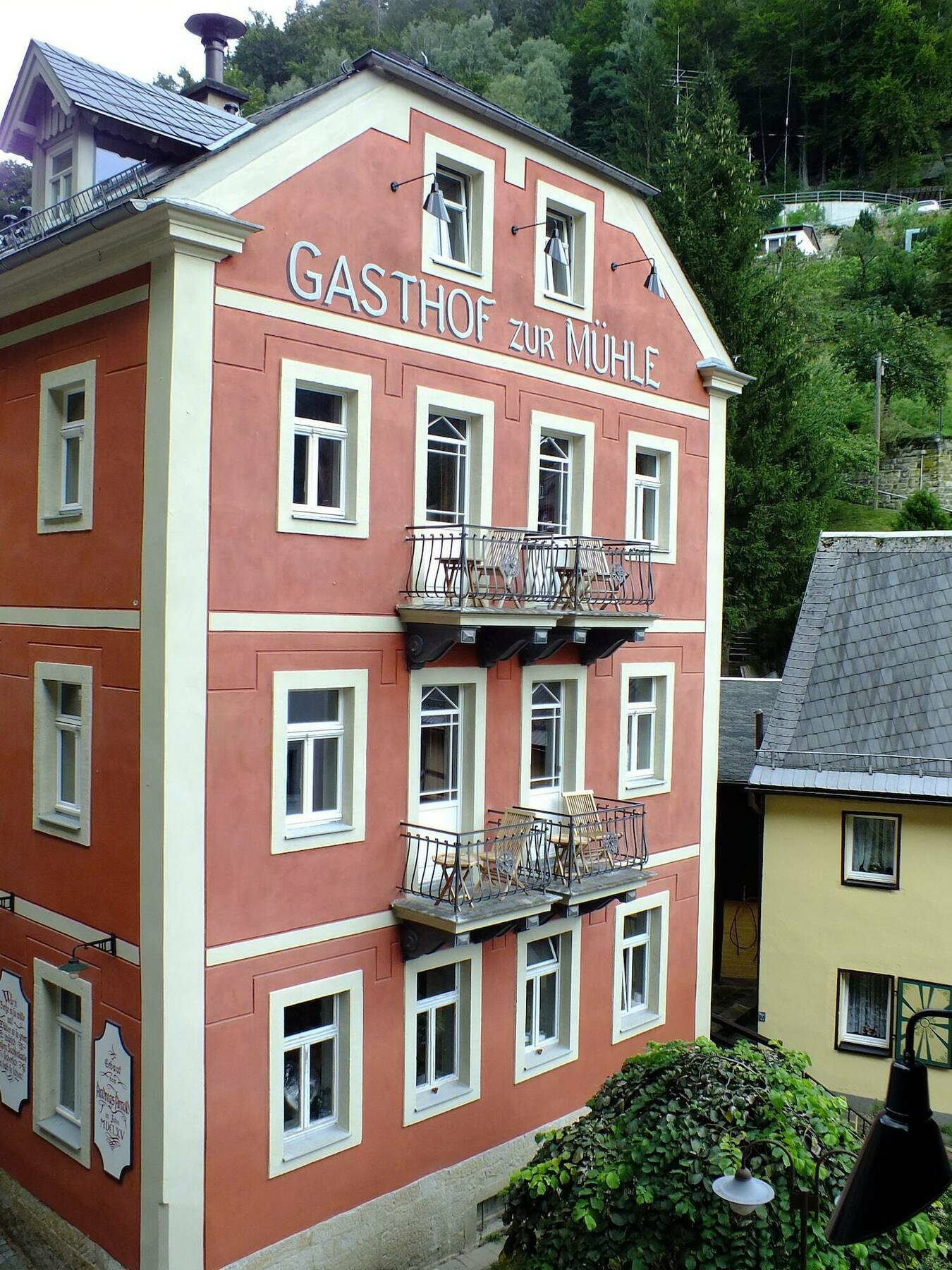 Bio-Hotel Zur Muehle Bad Schandau Dış mekan fotoğraf